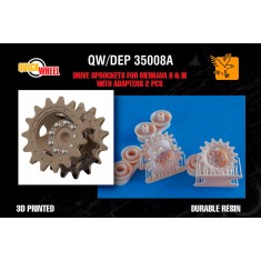 1/35 Drive Sprockets for IDF Merkava Mk 2 and Mk 3