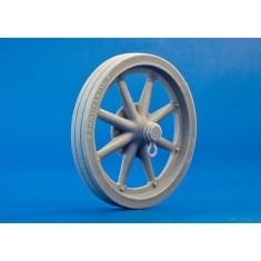 1/35 Wheels for leFH 18/40 (2 Sets, Final Model w/Metal Spokes)
