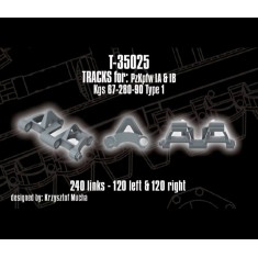 1/35 Tracks for PzKpfw. I Ausf.A & B - Kgs 67-280-90 - type 1