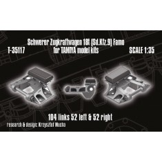 1/35 Schwerer Zugkraftwagen 18t (Sd.Kfz. 9) FAMO Tracks for Tamiya kit
