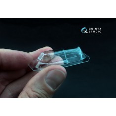1/48 Yak-1 Early Production Vacuformed Clear Canopy for Modelsvit/South Front Kit