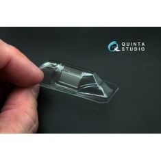 1/48 La-5 Late Production Vacuformed Clear Canopy for Zvezda Kit
