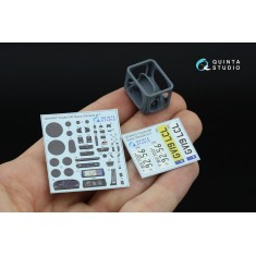 1/24 Toyota GR Supra Custom Interior 3D Decal and Resin Parts for Tamiya