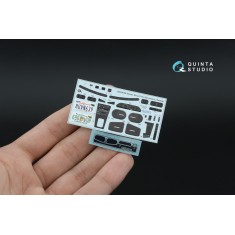 1/24 Nissan Silvia S13 LHD Interior 3D Decal for Tamiya w/Metal Sticker