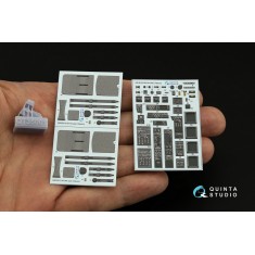 1/35 AH-64D 3D-Printed & Coloured Interior on Decal Paper for Takom kits w/Resin Parts