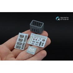 1/35 Land Rover 88 series II family Interior 3D Decal (AK Interactive) w/parts 