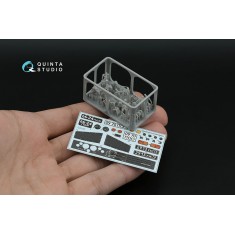 1/35 KrAZ-260 Interior Details on 3D Decal (Takom) with 3D Resin parts 