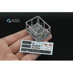 1/35 KrAZ-6322 Interior Details on 3D Decal (HobbyBoss) with 3D Resin parts 