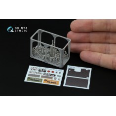 1/35 GT-SM Interior Details on 3D Decal (AVD) with 3D Resin parts 