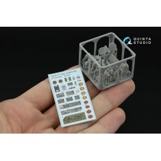 1/35 GMC DUKW-353 Interior Details on 3D Decal (I Love Kit) with parts 