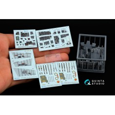 1/48 F-4D Late Phantom II Interior 3D Decal for Academy kits w/Resin Parts
