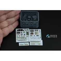 1/48 Bristol Beaufighter Mk.VI Interior 3D Decal for Tamiya (with 3D-printed resin)