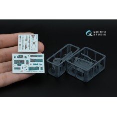 1/48 MiG-25BM Interior 3D Decal for ICM kits (with 3D-printed resin parts)