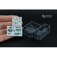 1/48 MiG-25RB/MiG-25RBT Interior 3D Decal for ICM kits (with 3D-printed resin parts)