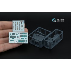 1/48 MiG-25RBF Interior 3D Decal for ICM kits (with 3D-printed resin parts)
