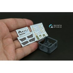 1/72 Mirage 2000N Interior Details on 3D Decal (Dream Model) with parts