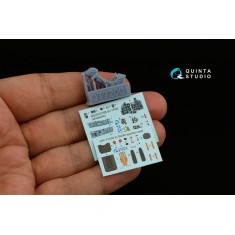 1/72 Su-17M3 Interior 3D Decal for Modelsvit kits w/Resin Parts