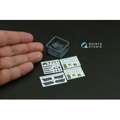 1/72 Mirage 2000D Interior Details on 3D Decal (Dream Model) with parts