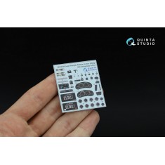 1/24 Jeep Wrangler Rubicon 10th Anniversary Interior 3D Decal for Meng