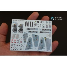 1/32 Su-25UB Interior Detail Set (on decal paper) for Trumpeter Kit