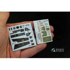 1/32 Mirage 2000-5 Interior Detail Set (on decal paper) for Kitty Hawk Kit