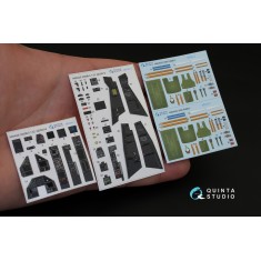 1/32 Mirage 2000B-5 for 2000-5BGM Mk2 kits Interior Detail Parts for Kitty Hawk kits