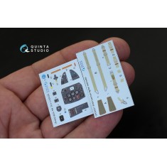 1/32 Messerschmitt Me 163B Komet Interior Detail Parts for Meng kits
