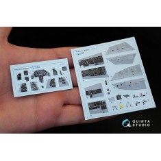 1/32 F-16D Fighting Falcon Interior Detail Parts for Academy kits