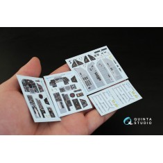 1/32 F-105G 3D-Printed & Coloured Interior Decals for Trumpeter kit