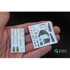 1/32 Bf 109G-10 3D-Printed & Coloured Interior Decals for Trumpeter kit