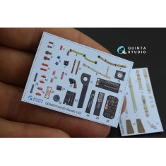 1/32 He 162 3D-Printed & Coloured Interior Decals for Revell kit