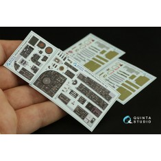 1/32 A-6A Intruder 3D-Printed & Coloured Interior on Decal Paper for Trumpeter kits