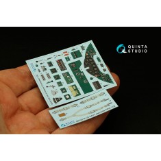 1/32 F4F-4 Wildcat Coloured Interior Detail Parts for Trumpeter kits