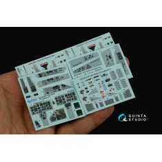 1/32 MiG-29UB Interior 3D Decal for Trumpeter kits