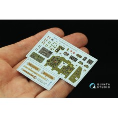1/32 Mitsubishi J2M3 Raiden Interior 3D Decal for Zoukei Mura kits