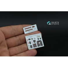 1/32 Nakajima Ki-44 Tojo Interior Details on 3D Decal (Hasegawa)