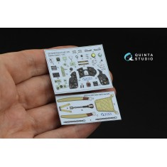 1/32 Macchi MC.200 Saetta Interior 3D Decal for Italeri