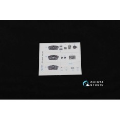 1/35 Gaz-66 Family Interior Detail Set (on decal paper) for Trumpeter Kits
