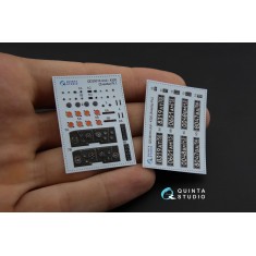 1/35 Ural-4320 3D-Printed & Coloured Interior Decals for Zvezda kit
