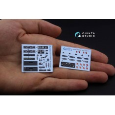 1/35 KAMAZ 4310 3D-Printed & Coloured Interior Decals for ICM kit