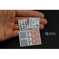 1/35 KAMAZ-43509 Truck Interior Detail Parts for Zvezda kits
