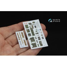 1/35 A6M2 Zero (Nakajima Prod.) Interior 3D Decal for Border Model