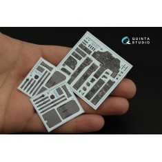 1/35 Boeing AH-64A Apache Interior Parts (3D decal) for Academy kits