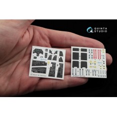 1/48 F-16I Interior Detail Set (on decal paper) for Kinetic Kit