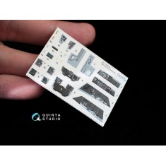 1/48 F/A-18C Late Interior Detail Set (on decal paper) for Kinetic Kit