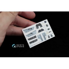 1/48 F/A-18A++ Interior Detail Set (on decal paper) for Kinetic Kit