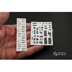 1/48 F-14A Interior Detail Set (on decal paper) for Tamiya Kit