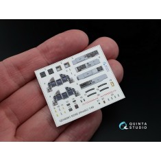 1/48 M346 Master Interior Detail Set (on decal paper) for Kinetic Kit