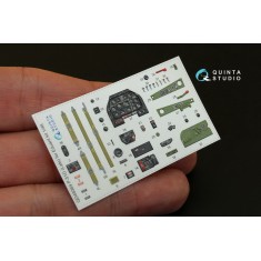 1/48 P-51D Late Interior Detail Set (on decal paper) for Eduard Kit