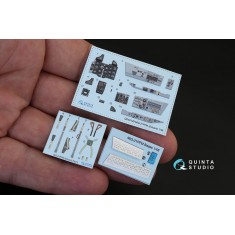 1/48 MiG-21 PFM (grey panels) 3D Printed & Coloured Interior Decals for Eduard